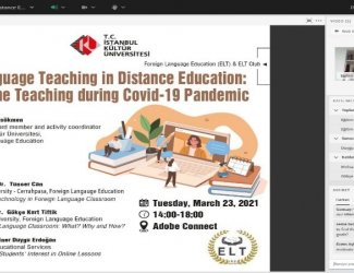 “Language Teaching in Distance Education: Online Teaching During Covid-19 Pandemic”